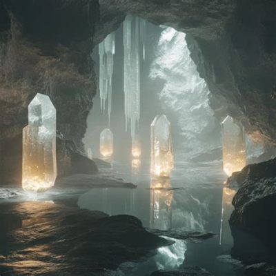  「Crystal Caves」：癒しのメロディと壮大なオーケストラサウンドが織りなす神秘の世界